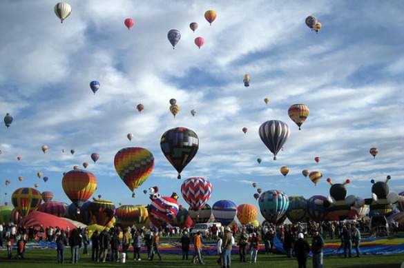 hot air balloon ride houston